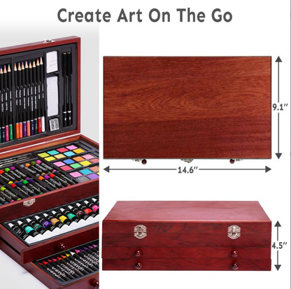 JoyPalette™ 175-Piece Deluxe Art Set