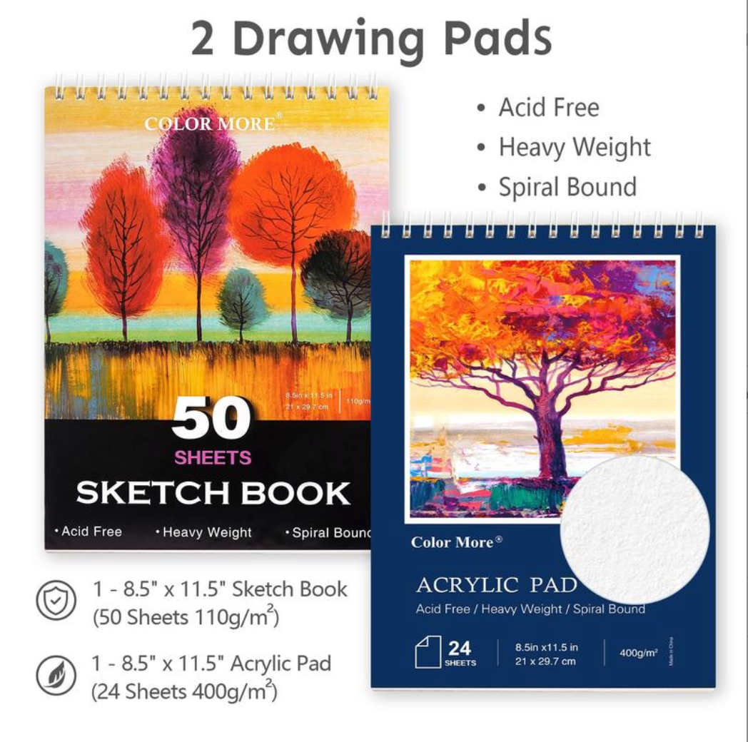 JoyPalette™ 175-Piece Deluxe Art Set